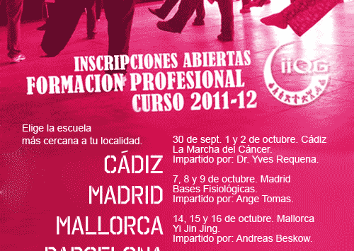 Inicio de Cursos  de Formación Profesional 2011-12